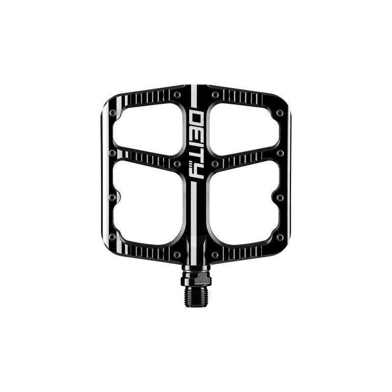 Deity Flat Trak Pedals|Black|Blue|Bronze|Orange|Purple|Silver|Red