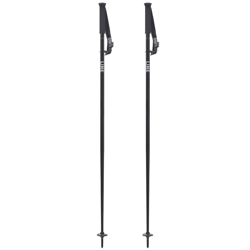 Tac Ski Poles – Black 2026|36/90|38/95|40/100|42/105|44/110|46/115