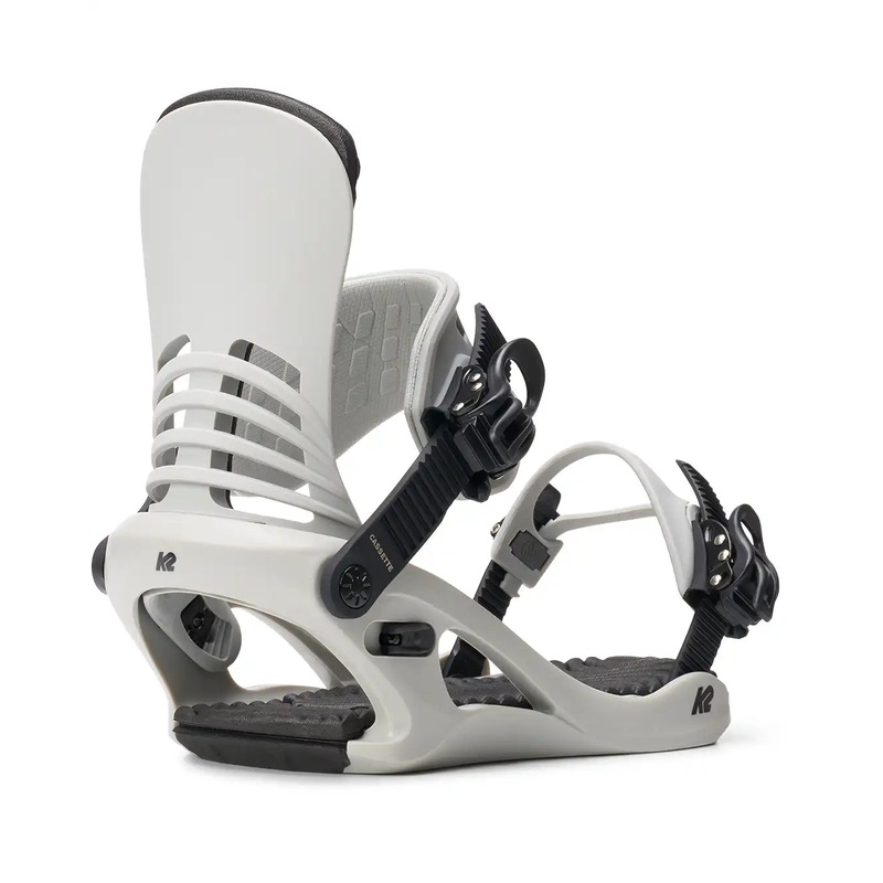 Cassette Womens Snowboard Bindings – Grey 2026
