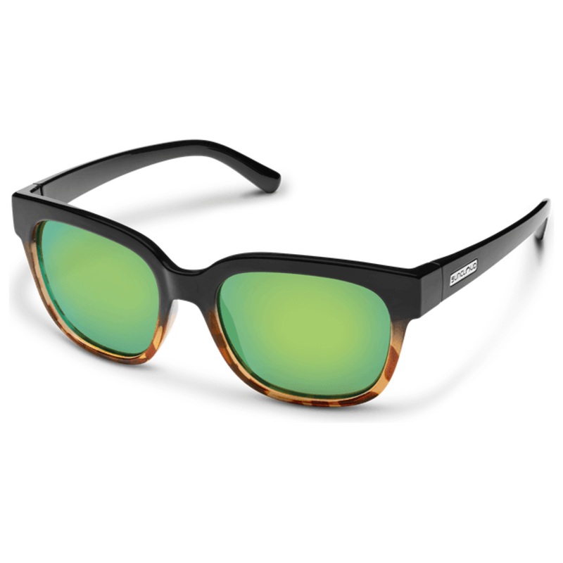 Sun Cloud Affect Sunglasses|Tortoise | Polarized Brown Gradient|Havana Gradient | Polarized Green Mirror