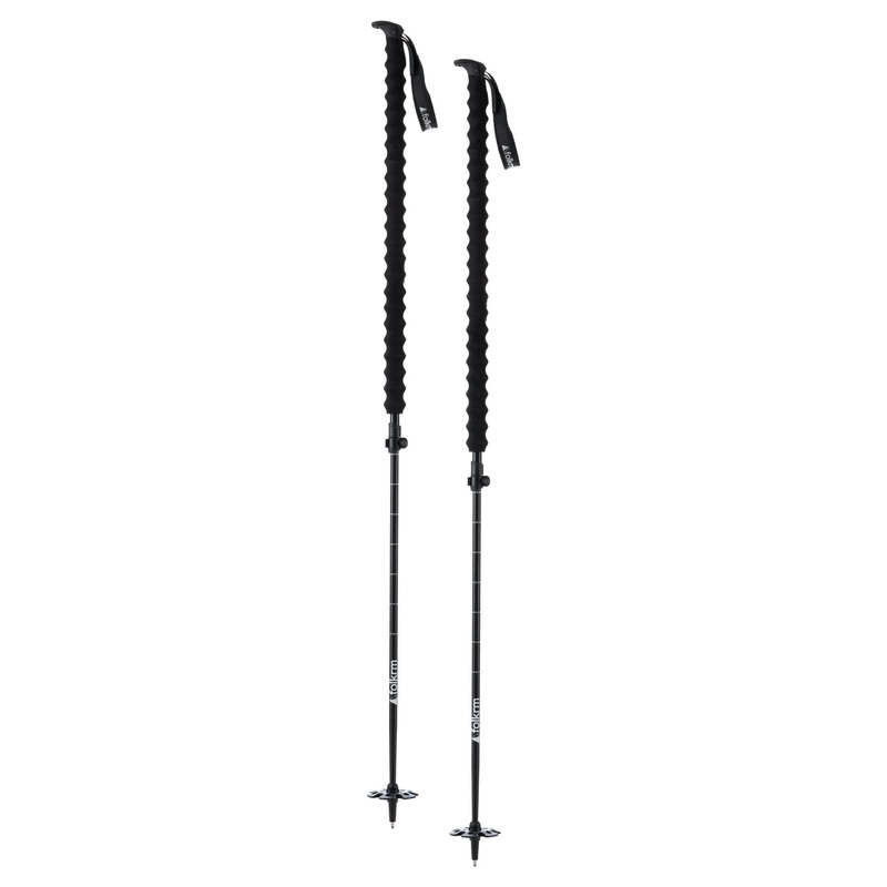 Pahto Ski Poles|Onyx Black|Spruce Green
