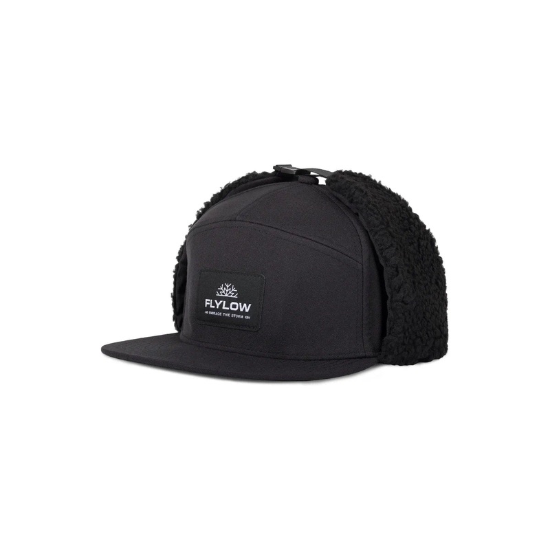 Flylow Walleye Cap|Small/Medium|Large/XLarge|Black Snowflake|Sedona|Rye Leather