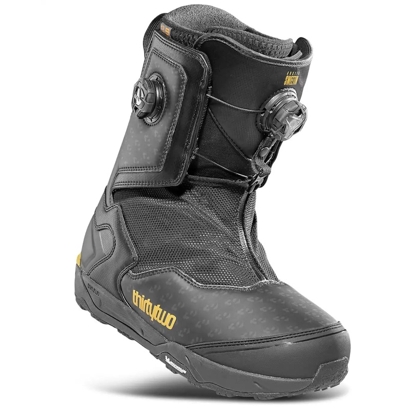 Focus Boa Sweetin Snowboard Boots – Black/Yellow 2026