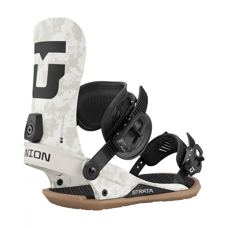 Strata Snowboard Bindings – Sand 2026