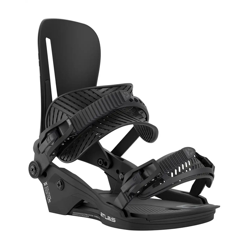 Atlas Snowboard Bindings – Black 2026