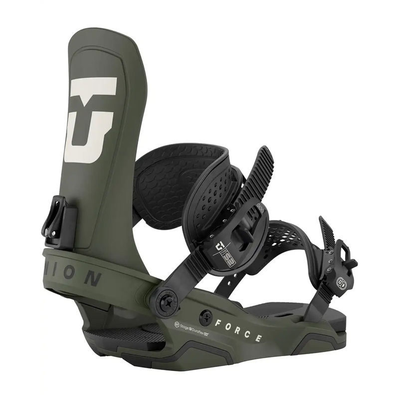 Force Snowboard Bindings – Army Green 2026