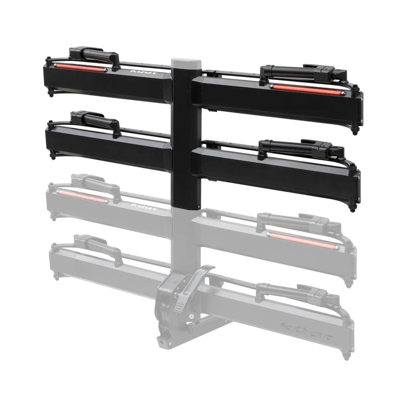 Kuat Piston Pro X 2 Bike Add On – LED Dual Ratchet Platform Rack with Kashima