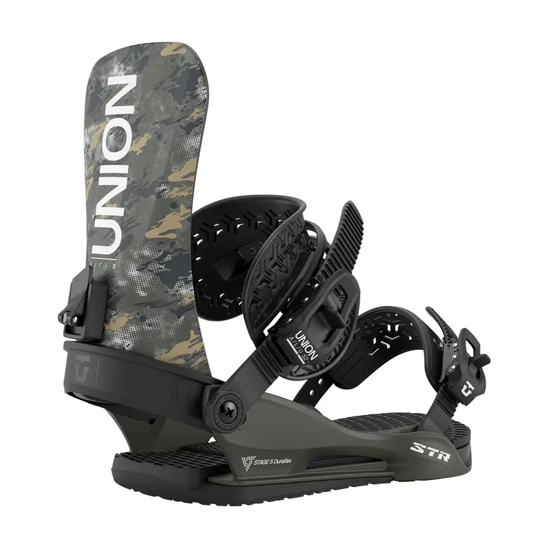 Str Snowboard Bindings – Camo 2026