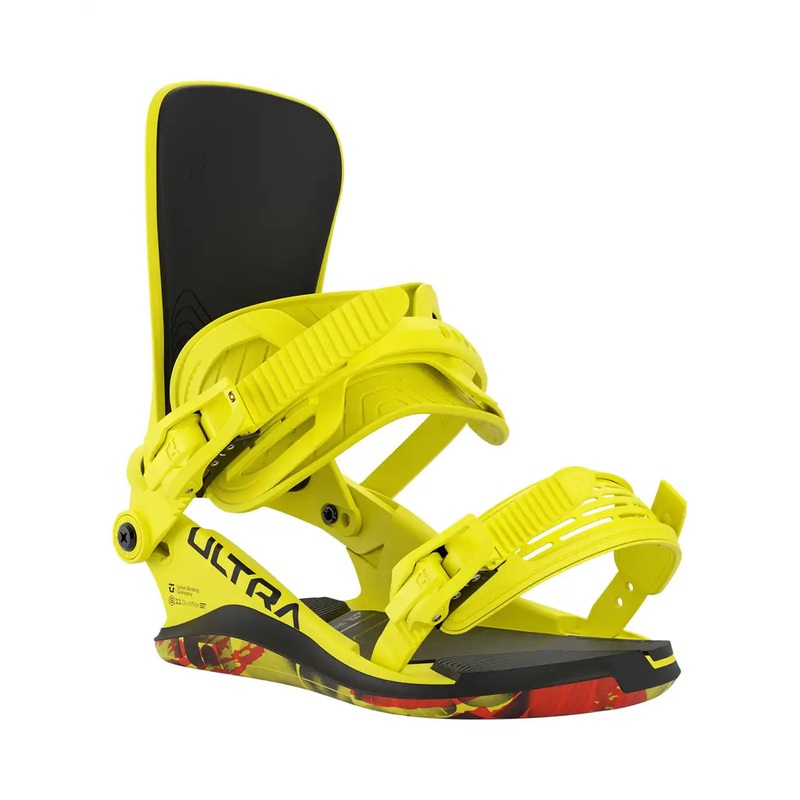 Ultra Snowboard Bindings – Hype Yellow 2026