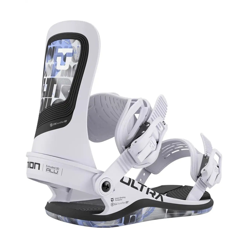 Ultra W Women’s Snowboard Bindings – Ice Grey 2026