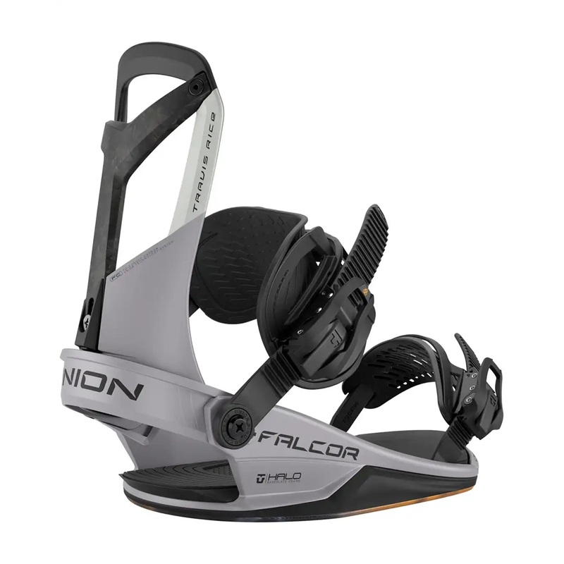 Falcor Snowboard Bindings – Fossil Grey 2026
