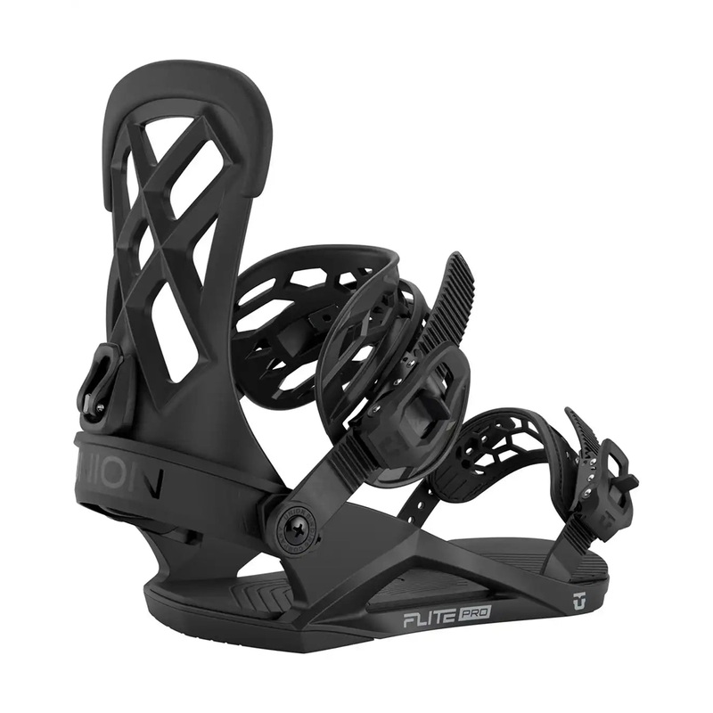 Flight Pro Snowboard Bindings – Black 2026