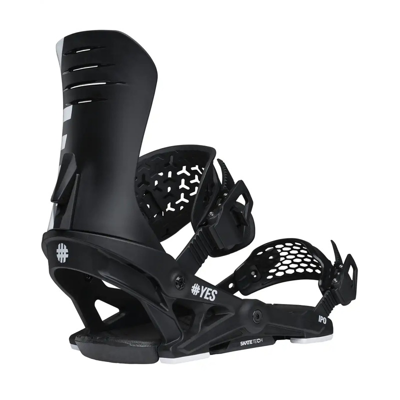 Ipo Snowboard Bindings – Pitch Black 2026