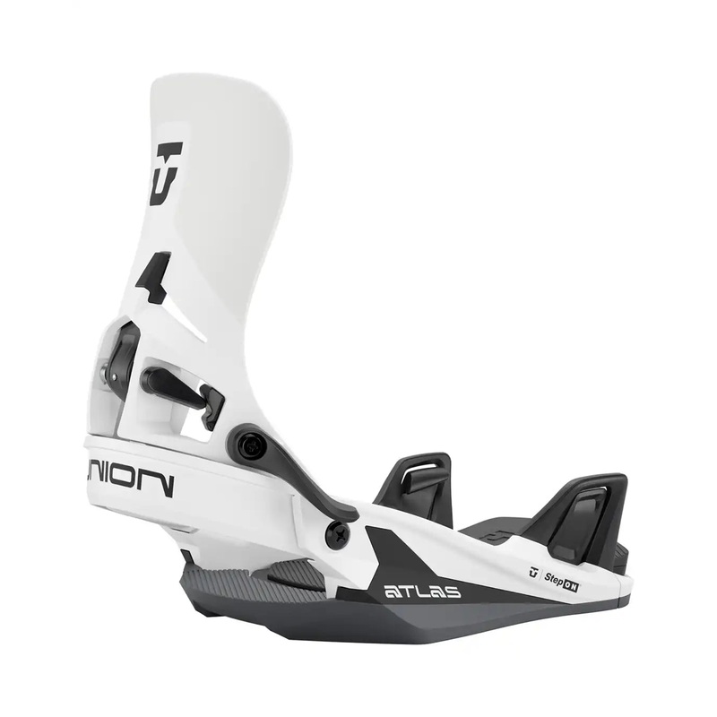 Atlas Step On Snowboard Bindings – White 2026