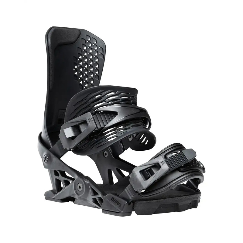Drive Snowboard Bindings – Pitch Black 2026
