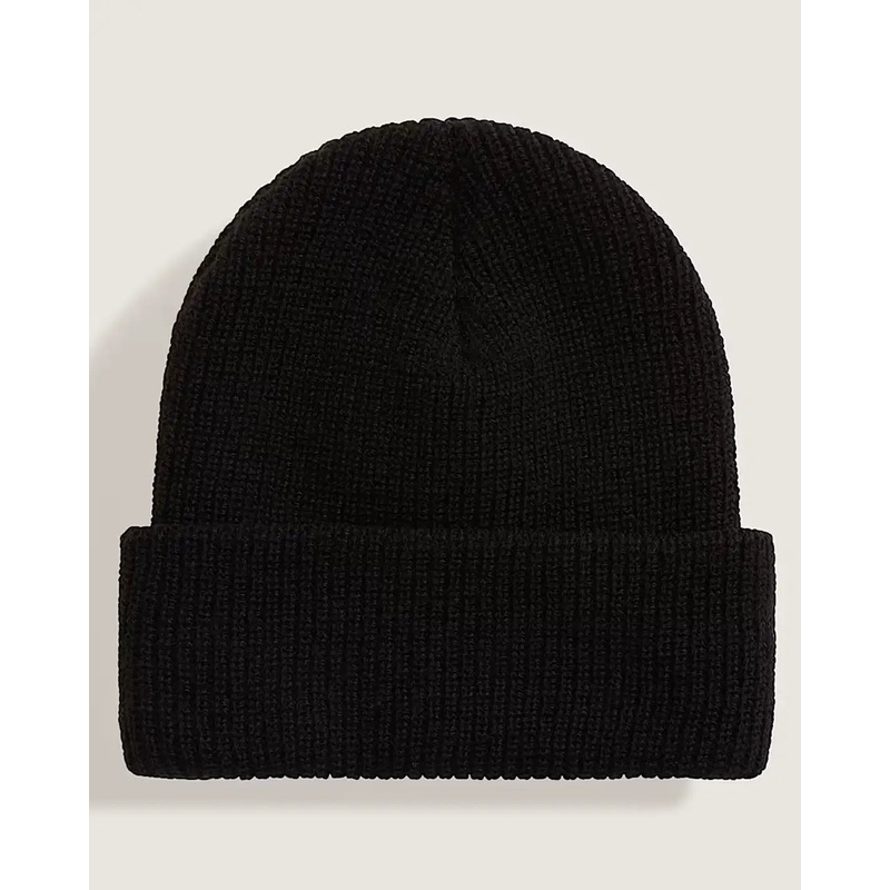 Hex Patch Cuff Beanie – Black|O/S