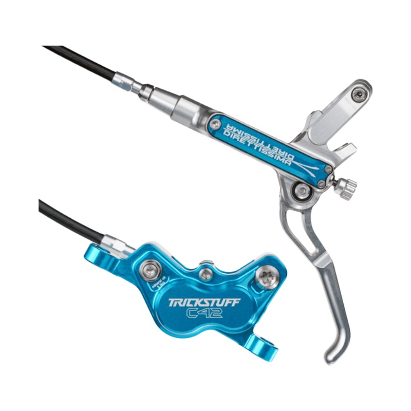 Trickstuff Direttissima Brakeset F&R Special Edition Blue