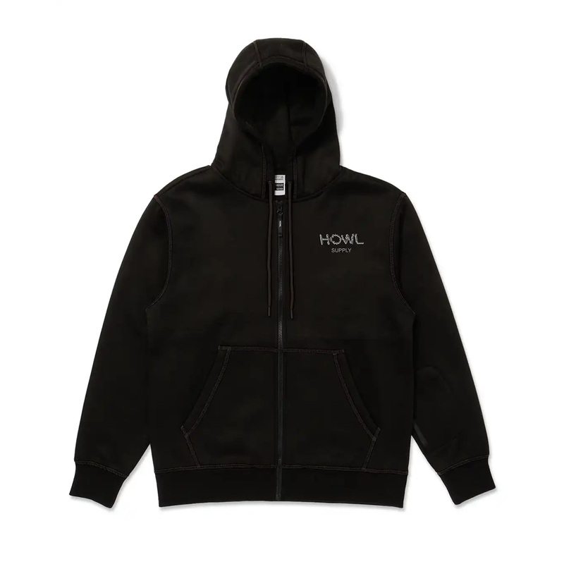 Dwr Zip Up Hoodie – Black|M|L|XL