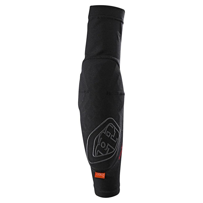Troy Lee Stage Elbow Guard|XSmall/Small|Medium/Large|XLarge/XXLarge|Black