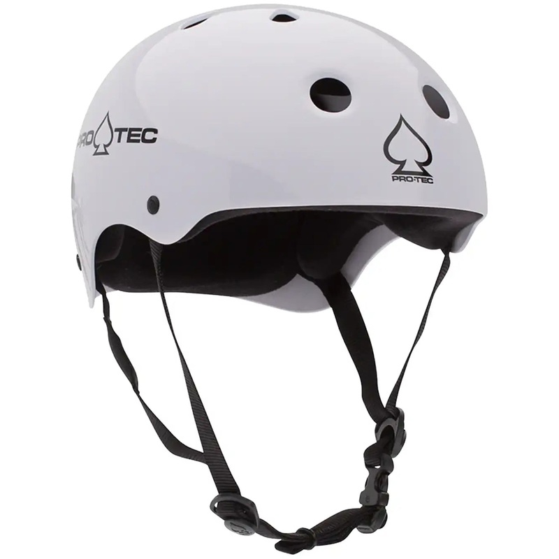 Classic Skate Helmet – Gloss White
