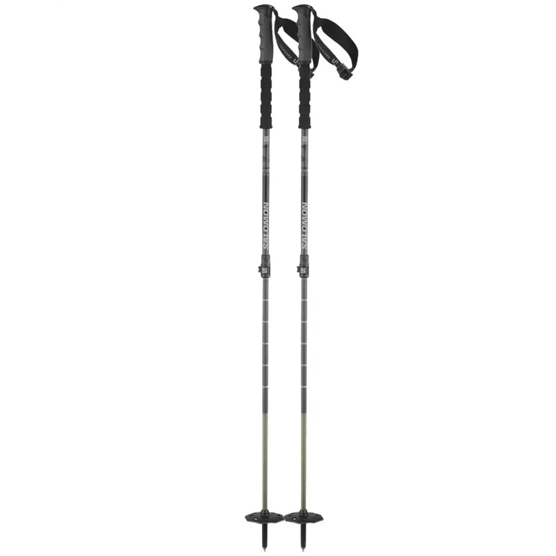 Steep Pro Vario S3 Ski Poles – Black Ebony