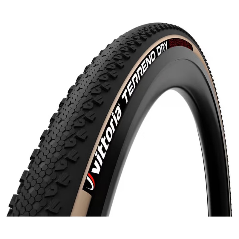 Vittoria Terreno Dry G2.0 Tire, TLR Folding, 700×38, Tan/Blk