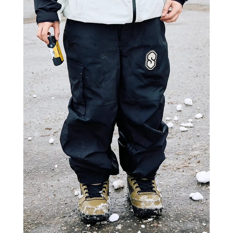 3 Ply Ripstop Snow Pants – Black