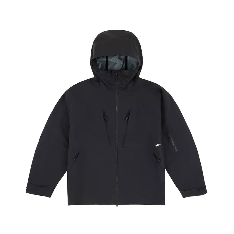 3 Ply Shell Winter Jacket – Black