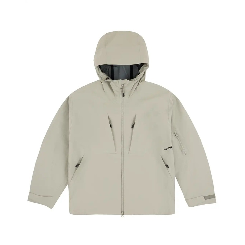 3 Ply Shell Winter Jacket – Putty