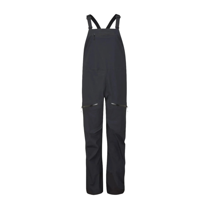 Rab W Khroma Kinetic Bib|08/XSmall|10/Small|12/Medium|14/Large|16/XLarge|Black|Tempest Blue