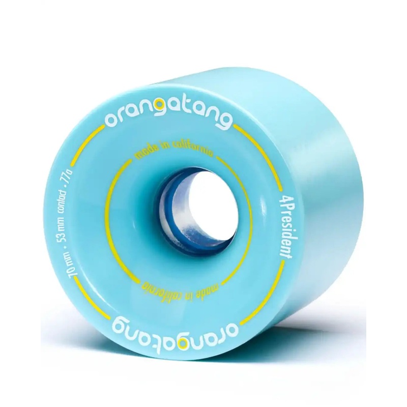 4President Longboard Wheels – Blue