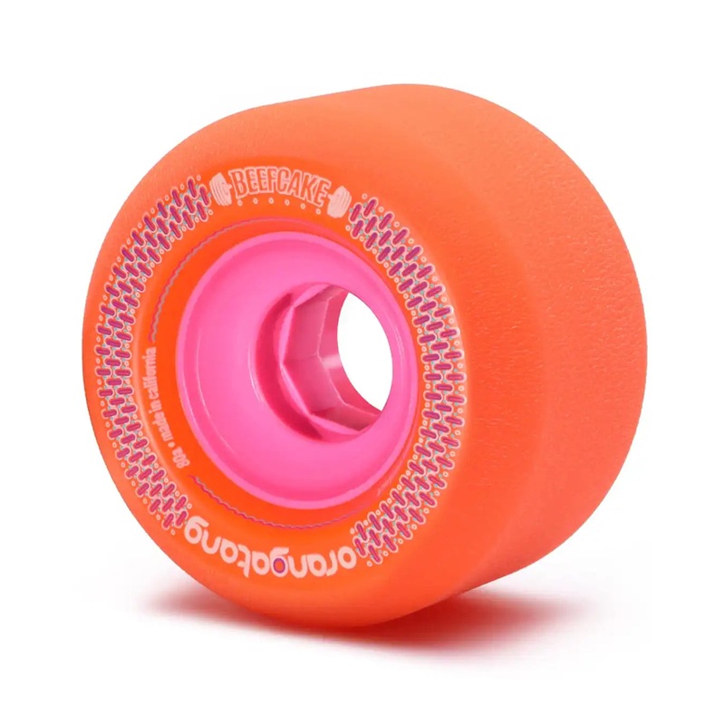 Beefcake Longboard Wheels – Orange