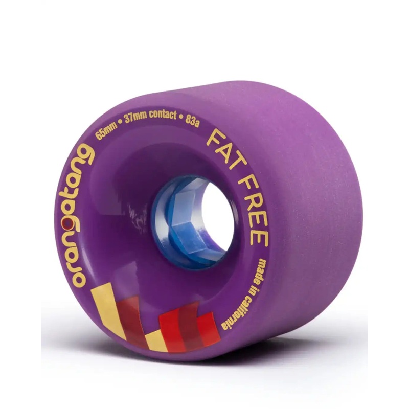 Fat Free Longboard Wheels – Purple