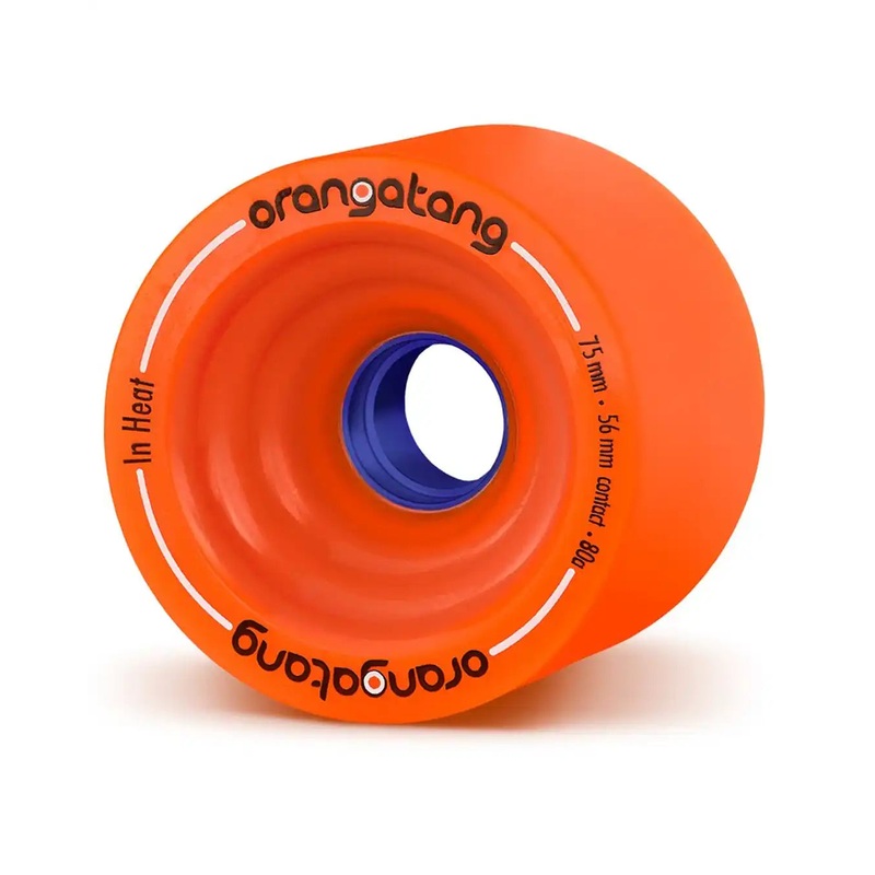 In Heat Longboard Wheels – Orange