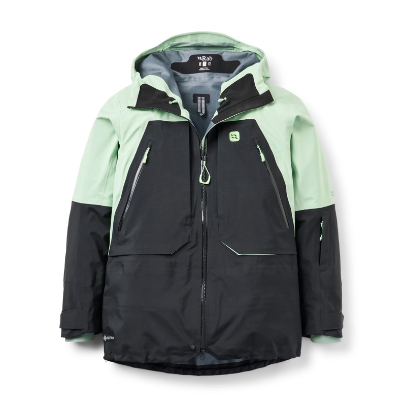 Rab W Khroma Converge Jacket|08/XSmall|10/Small|12/Medium|14/Large|16/XLarge|Fig Green/Black