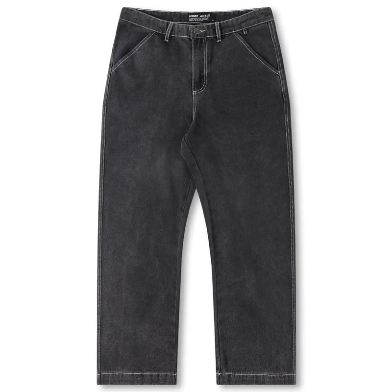 Reynolds Flatline Jeans – Washed Black