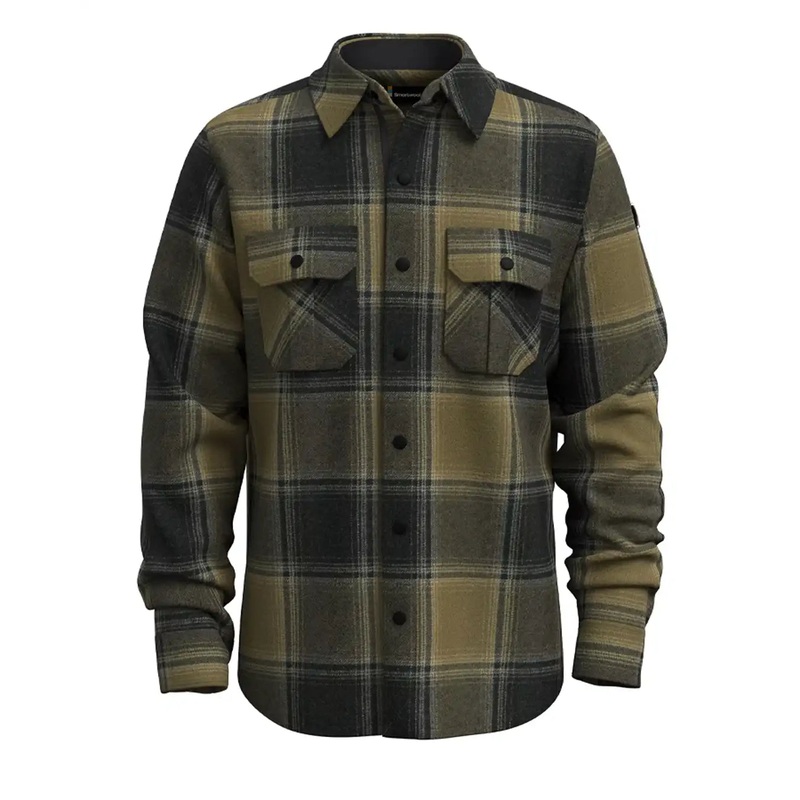 Anchor Line Shirt Jacket – Winter Moss Plaid