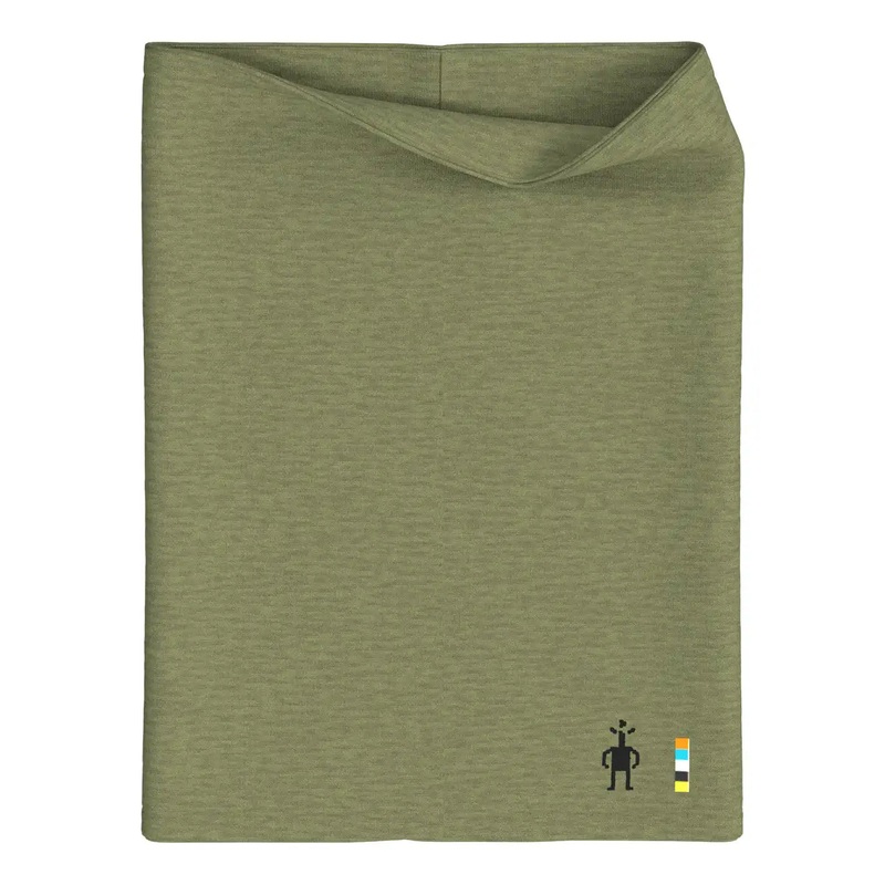 Thermal Merino Reversible Neck Gaiter – Winter Moss Heather