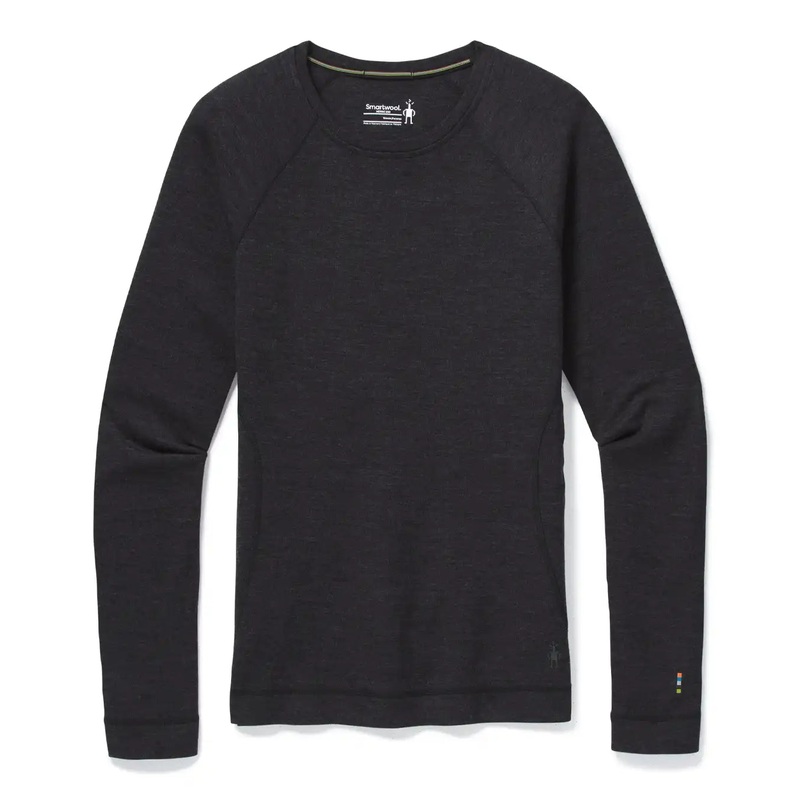 Women’s Classic Thermal Merino Base Layer Crew Boxed – Charcoal Heather