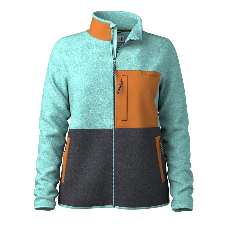 Women’s Second Cut Fleece Jacket – Pacific Blue