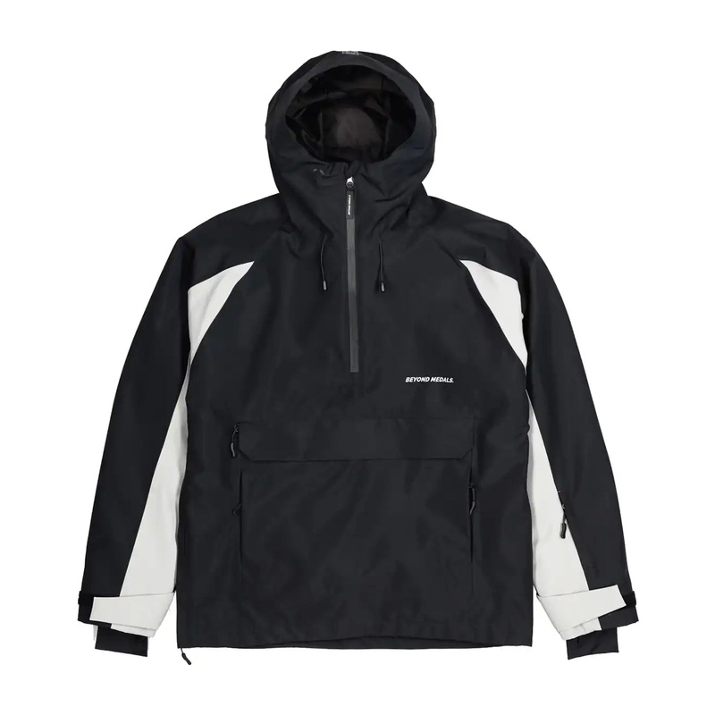 Retro Anorak 2L Winter Jacket – Black