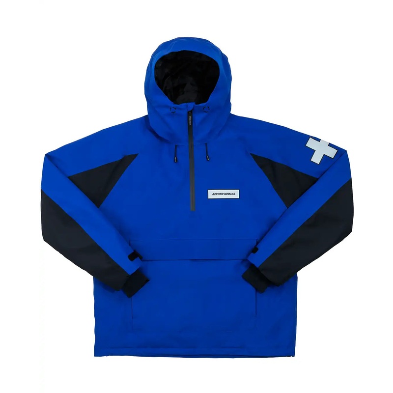 Retro Anorak 2L Winter Jacket – Blue