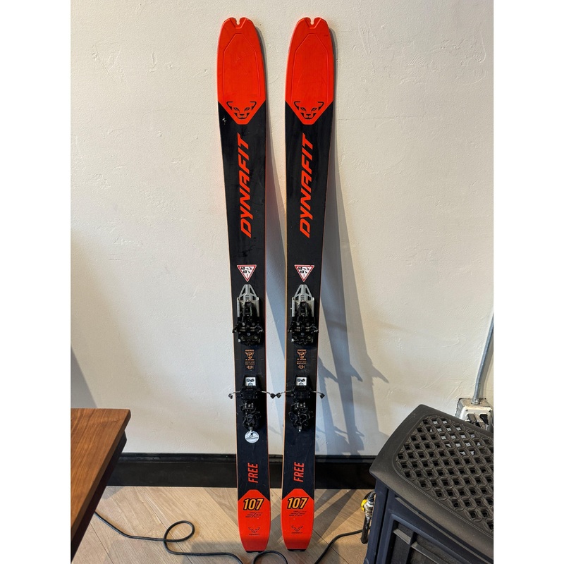 Used Dynafit Free 107 173 W/ Rotation and Precut Skins