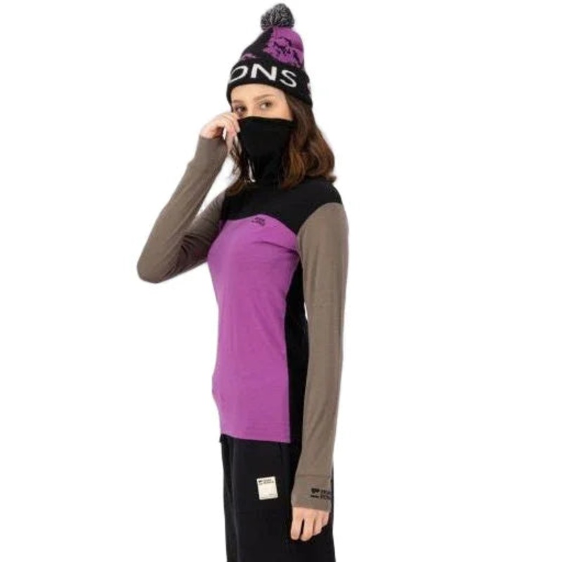 Mons Royale Yotei Merino High Neck Long Sleeve