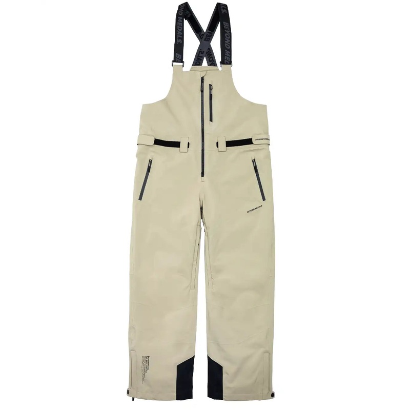 Tech 3L Snow Bib – Beige|M|L