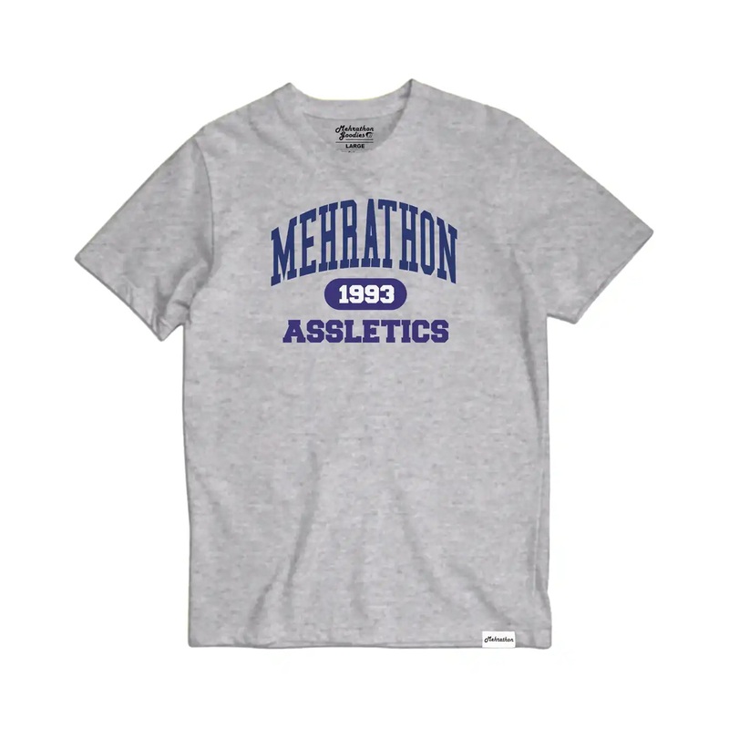 Assletics T-Shirt – Heather Grey