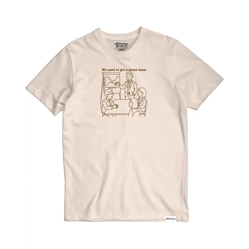 Corporate Bandwagon T-Shirt – Natural