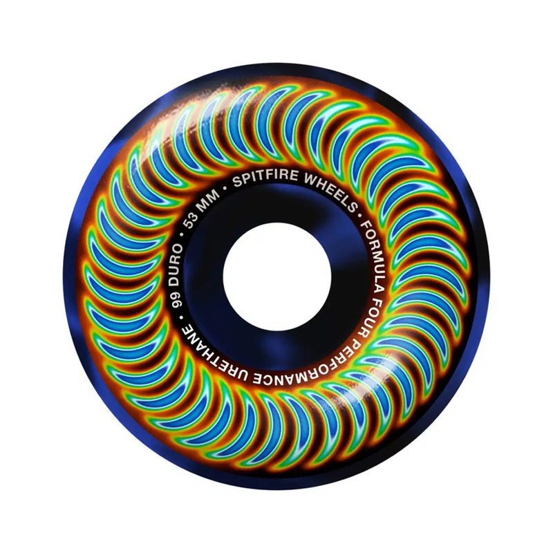 F4 99D Radioactive Classic Skateboard Wheels – 53mm