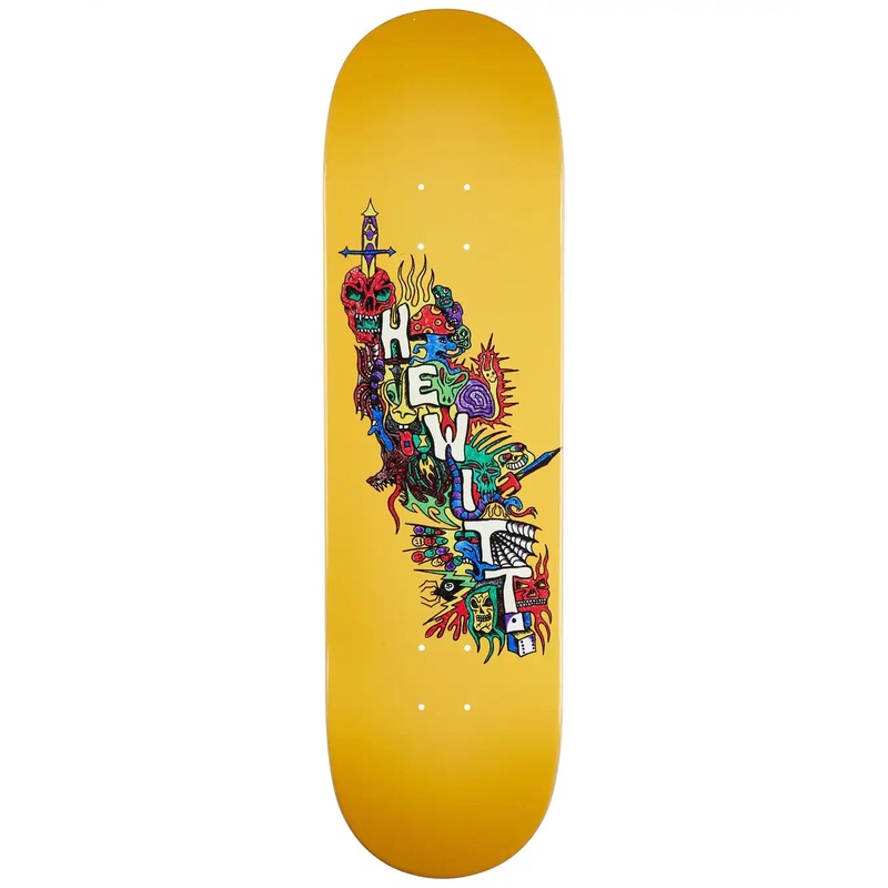 Hewitt Cascade Skateboard Deck – 8.65