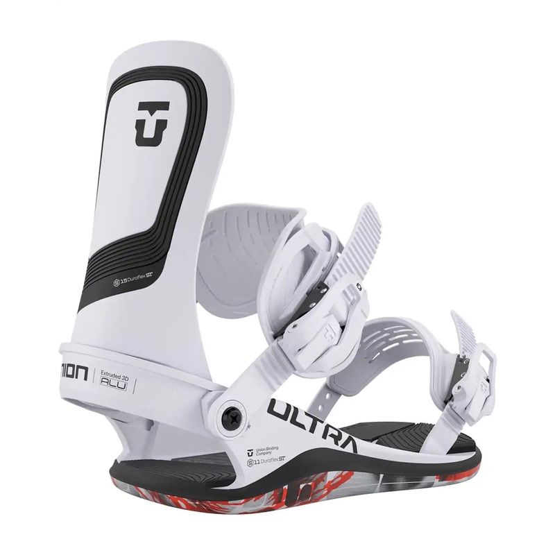 Ultra Snowboard Bindings – Ice Grey 2026